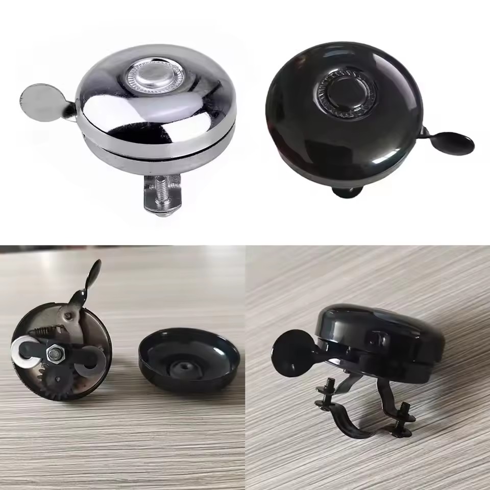 Durable Bicycle Bell Easy To Install Suitable for Mountain Bikes and Folding Bikes Loud Sound Outdoor Riding Safety Accessory