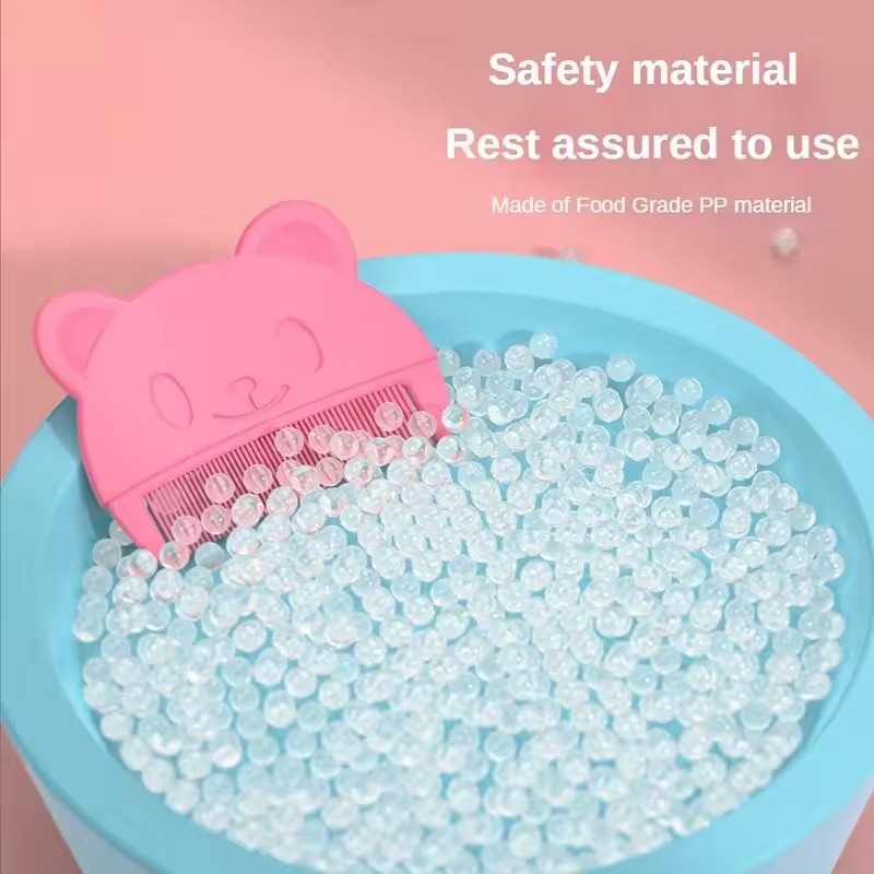 2Pcs Baby Care Accessories Fetal Head Infant Bathing Soft Fat Comb Comb Newborn Hair Cleaning Supplies Infant Comb Head Massager