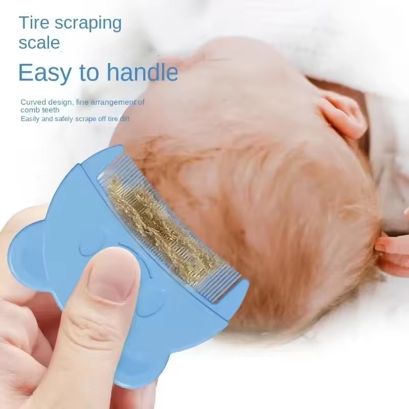 2Pcs Baby Care Accessories Fetal Head Infant Bathing Soft Fat Comb Comb Newborn Hair Cleaning Supplies Infant Comb Head Massager