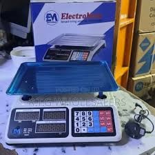 Electromate CS01 40kg Digital Counter Weighing Scale – High-Precision Commercial Shop Scale for Retail & Wholesale in Kenya