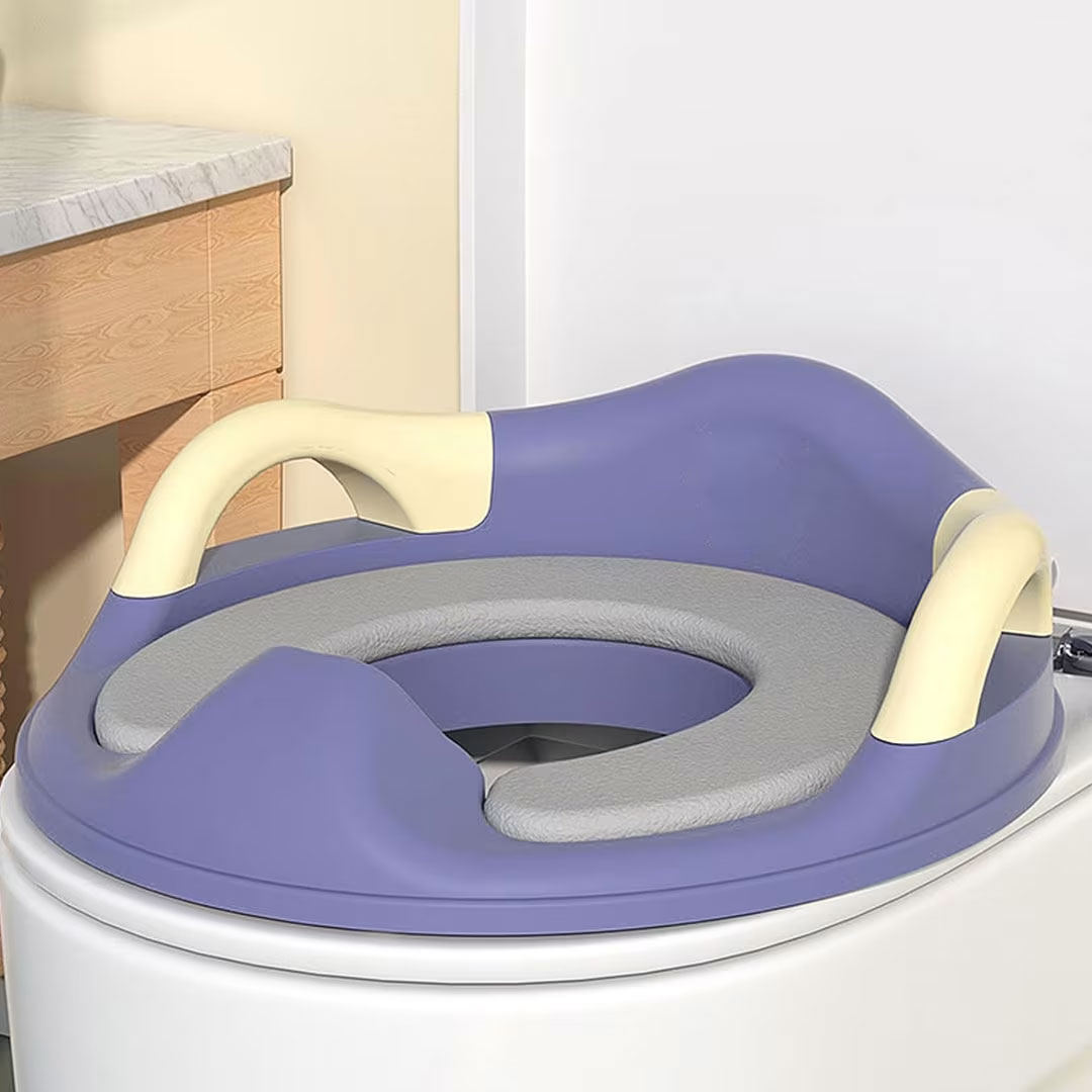 Kids Potty Training Seat with Handles – Non-Slip Toilet Trainer for Toddlers