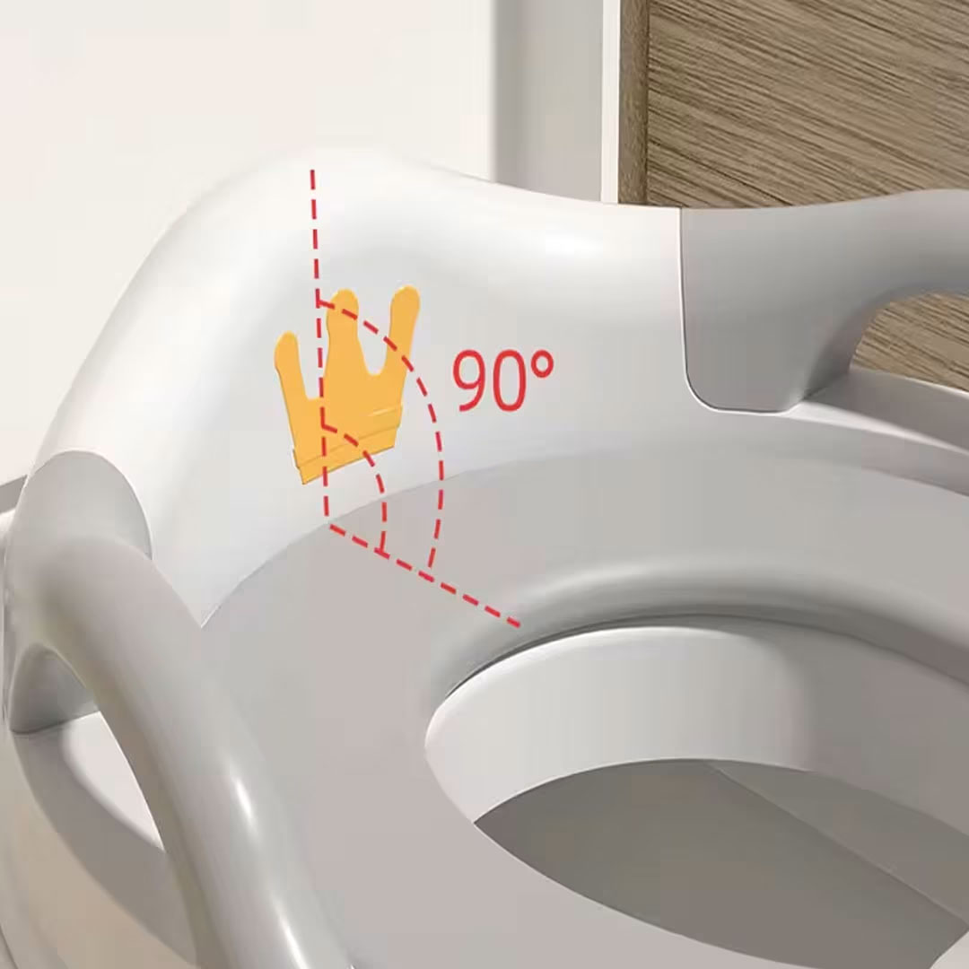 Kids Potty Training Seat with Handles – Non-Slip Toilet Trainer for Toddlers