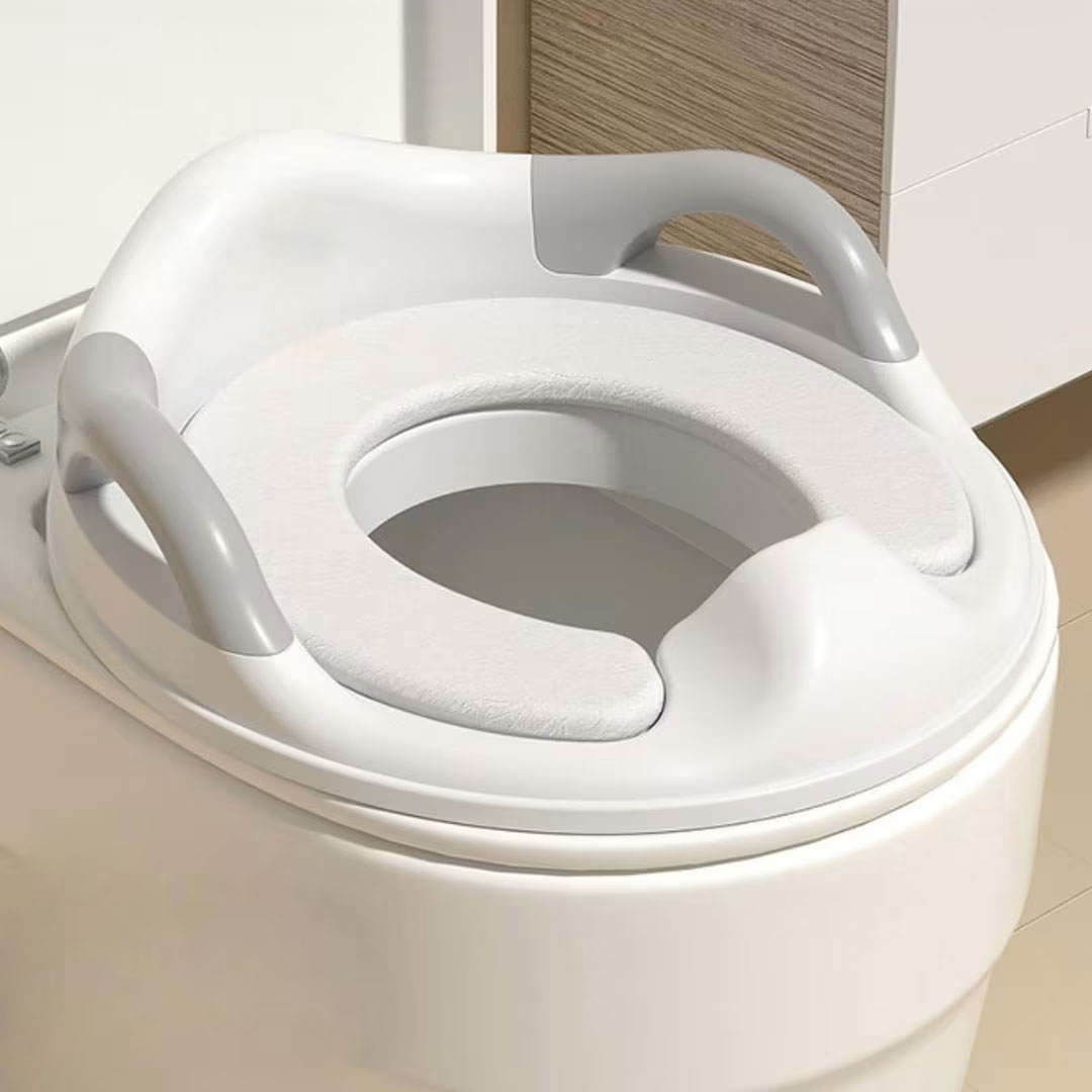 Kids Potty Training Seat with Handles – Non-Slip Toilet Trainer for Toddlers