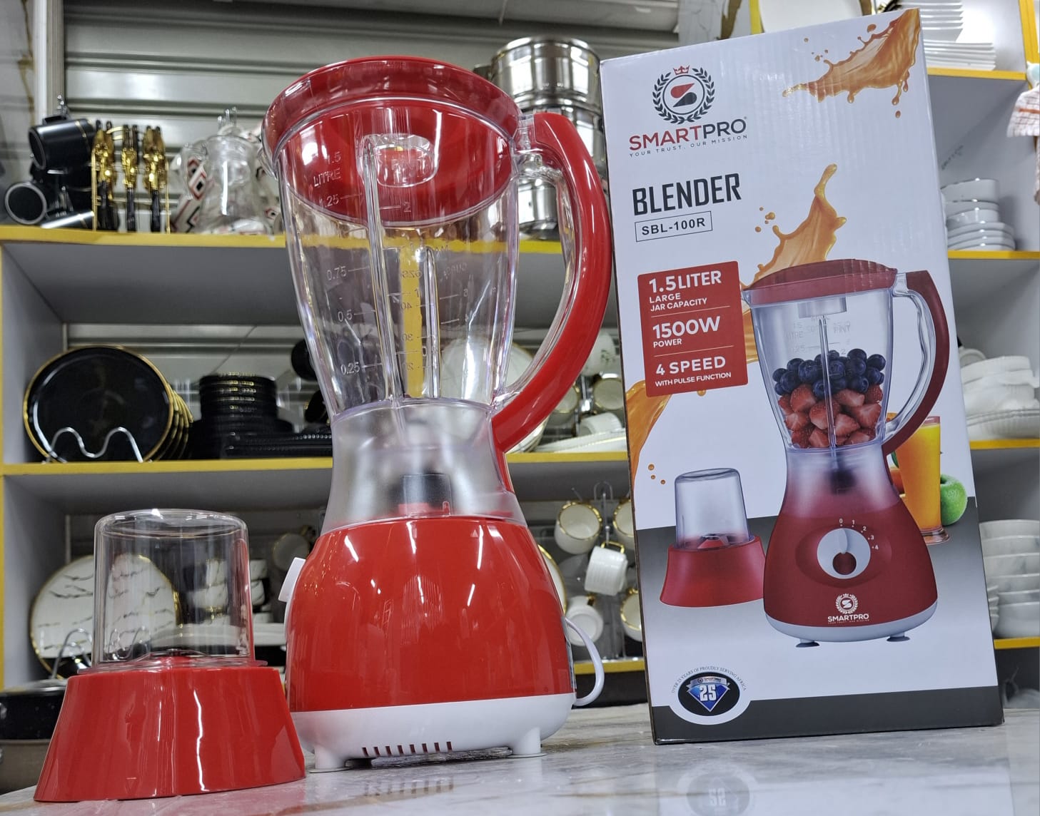 👌🔥Smartpro  2in 1 Blender 1.5L, portable blender, modern blender, MULTIPURPOSE blender.