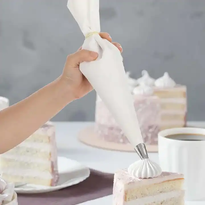16 Inch Cloth Piping Bag Reusable Icing Frosting Pastry Decorating Bag Cake Decorating Tool Baking Accessories