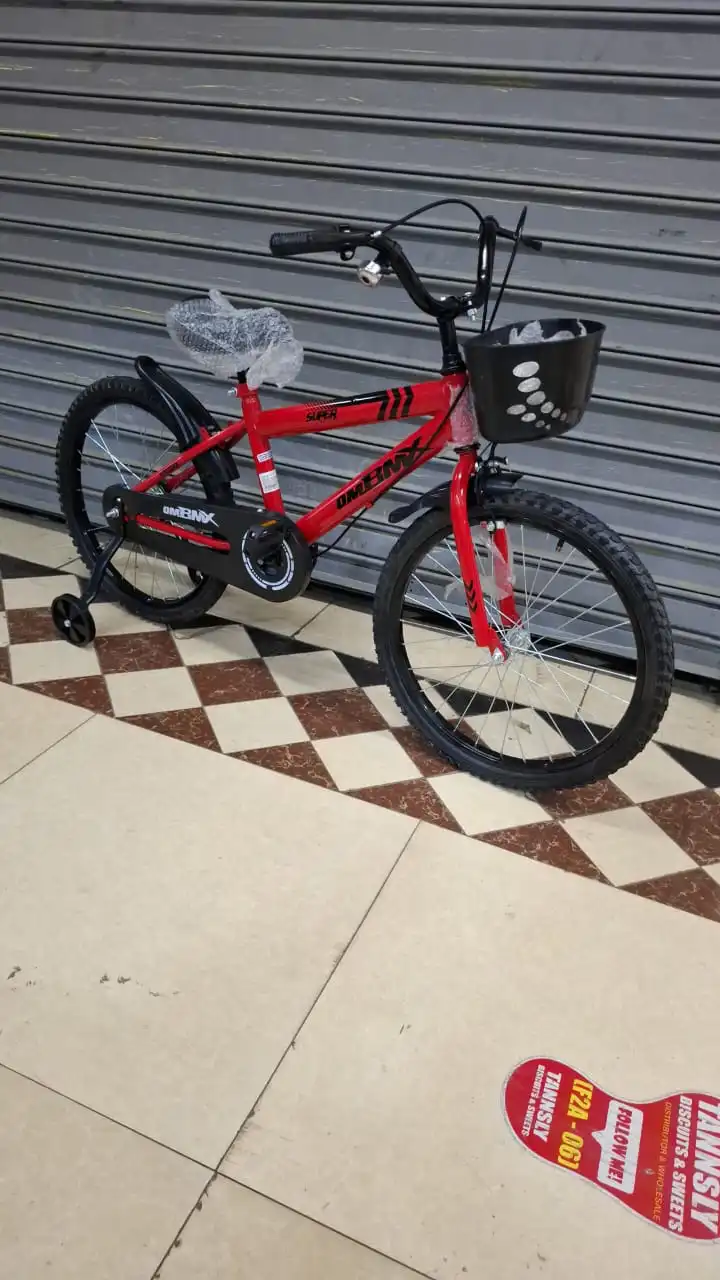 20 Inch Kids Bike Bicycle for Children Ages 8 to 17 Years with Gears Disc Brakes Strong Frame Comfortable Seat Outdoor Cycling Mountain Style Boys Girls