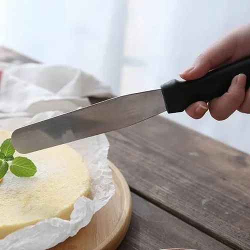Plastic Handle Palette Knife Straight Angled Icing Spatula Cake Decorating Frosting Spreading Tool 8 10 12 Inch