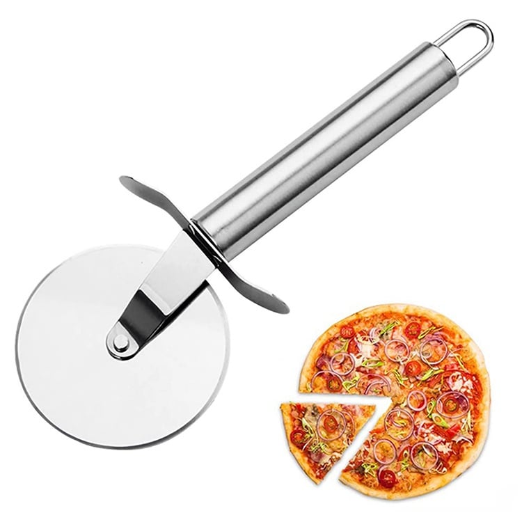 Pizza Cutter Wheel Sharp Slicing Tool Pizza Cutting Wheel Kitchen Baking Cooking Utensil for Pizza Pastry and Flatbread