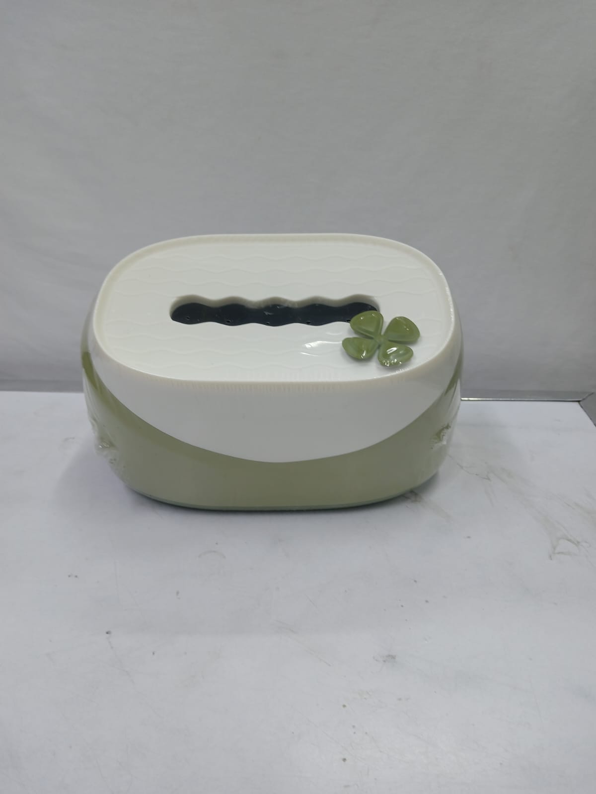 Plastic Serviette Holder Napkin Organizer Tabletop Tissue Dispenser for Dining Table Kitchen Restaurant Office Home Decor Pink Green