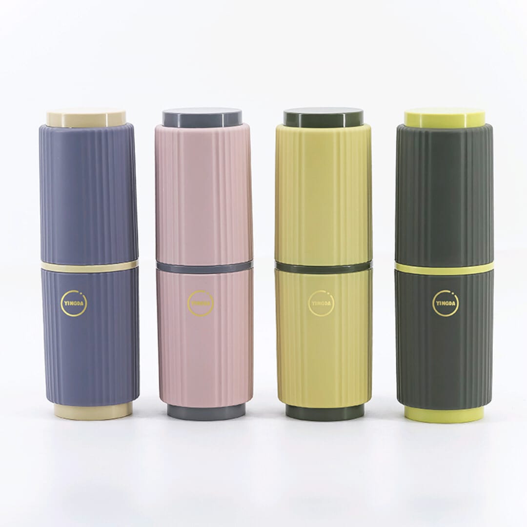 Portable Travel Toothbrush Holder Plastic Toothbrush Case Protective Storage Box Bathroom Organizer for Travel Gym Camping