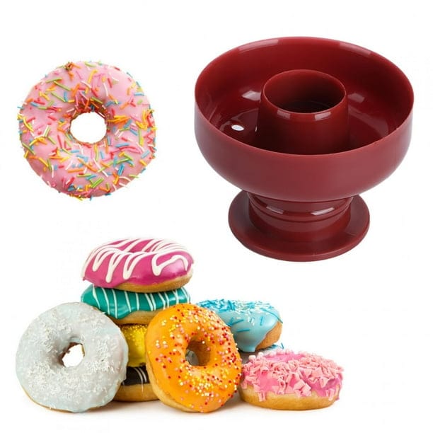 Doughnut Cutter Doughnut Maker Pastry Cutter Ring Shaped Baking Tool for Homemade Donuts Pastries Cookies Kitchen Baking Supplies