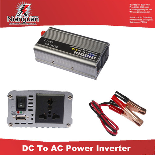 ouchuangbo 1000W DC 12V to AC 220V portable car power inverter charger converter adapter