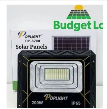 DP Light 100W,200W, 300W, 400w IP67 Solar Floodlight – Ultra-Bright, All-Weather Outdoor Security Lighting.