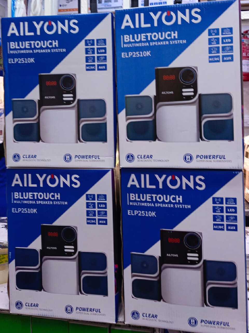 Ailyons 2510 woofer  2.1 CH Subwoofer Home Theatre Multimedia Bluetooth Speaker System