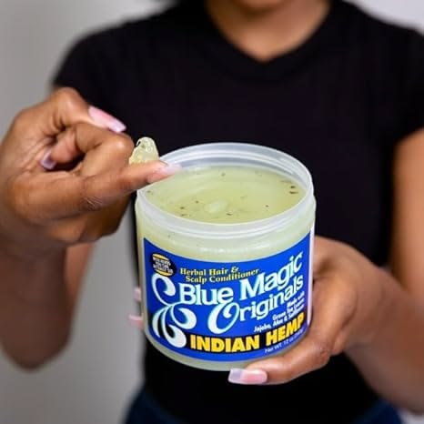 Blue Magic Originals Indian Hemp, Herbal Hair and scalp Conditioner