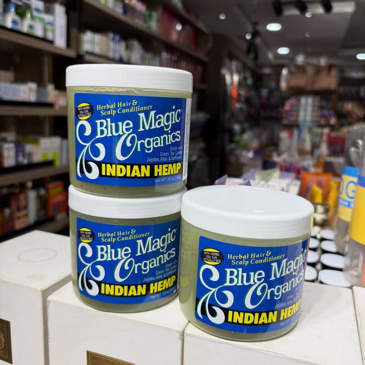 Blue Magic Originals Indian Hemp, Herbal Hair and scalp Conditioner