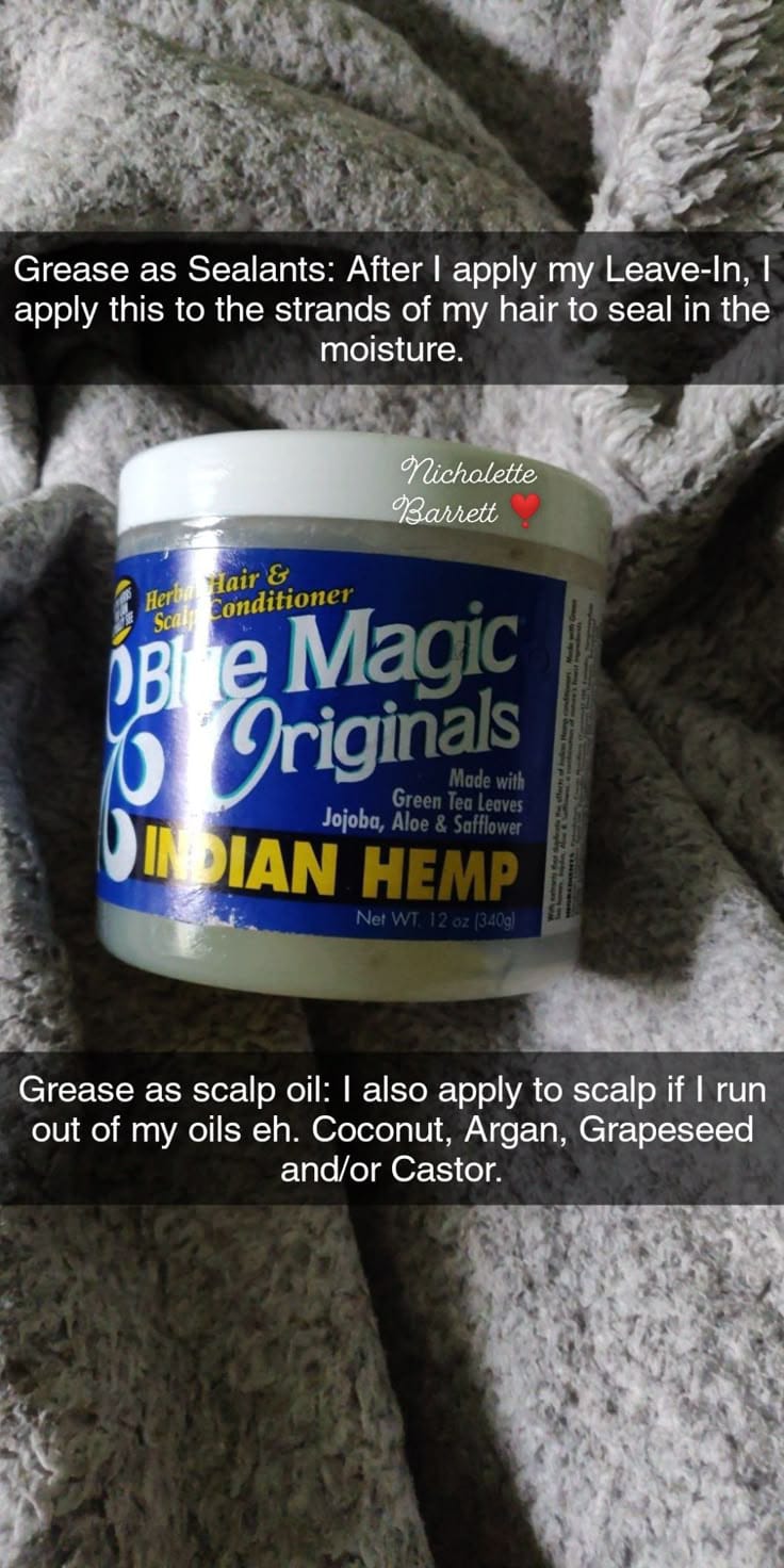 Blue Magic Originals Indian Hemp, Herbal Hair and scalp Conditioner