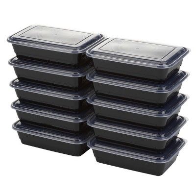 50Pcs Disposable and Reusable Plastic  Food or Snacks Packaging Boxes