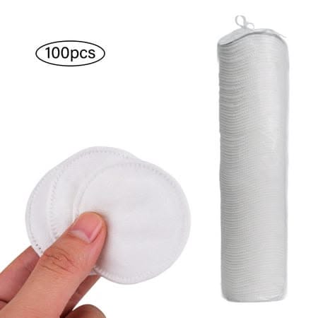 100 Pcs Round Cotton Pads