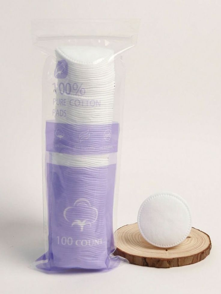100 Pcs Round Cotton Pads