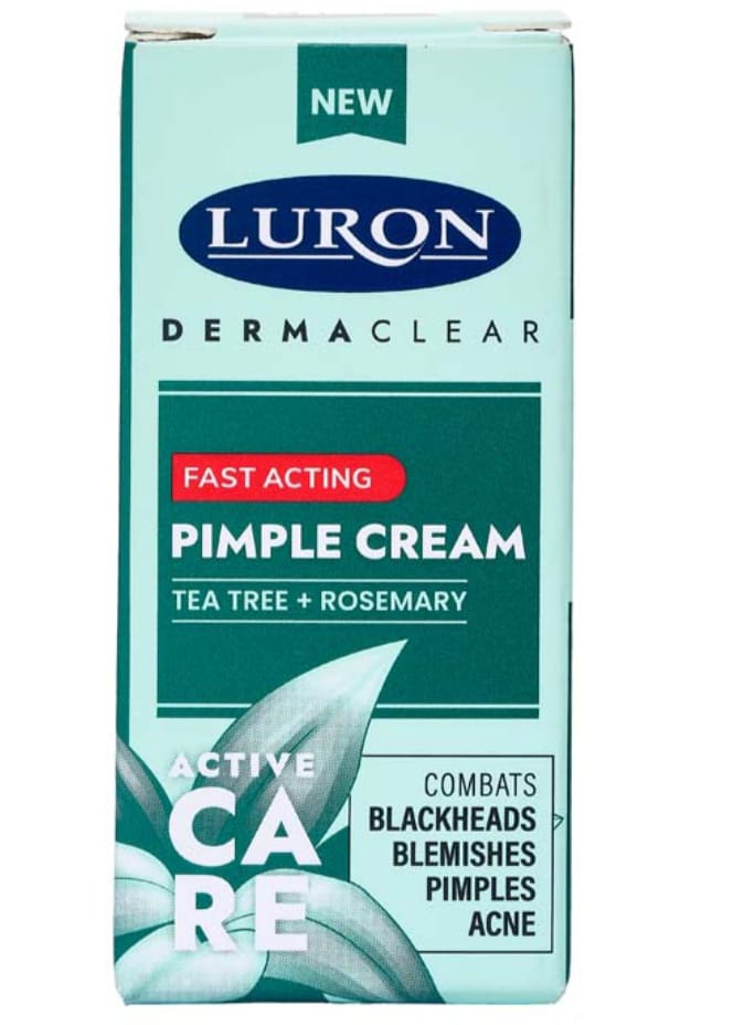 The Luron Dermacare Medicated Pimple Cream (Tea Tree Oil & Rosemary)