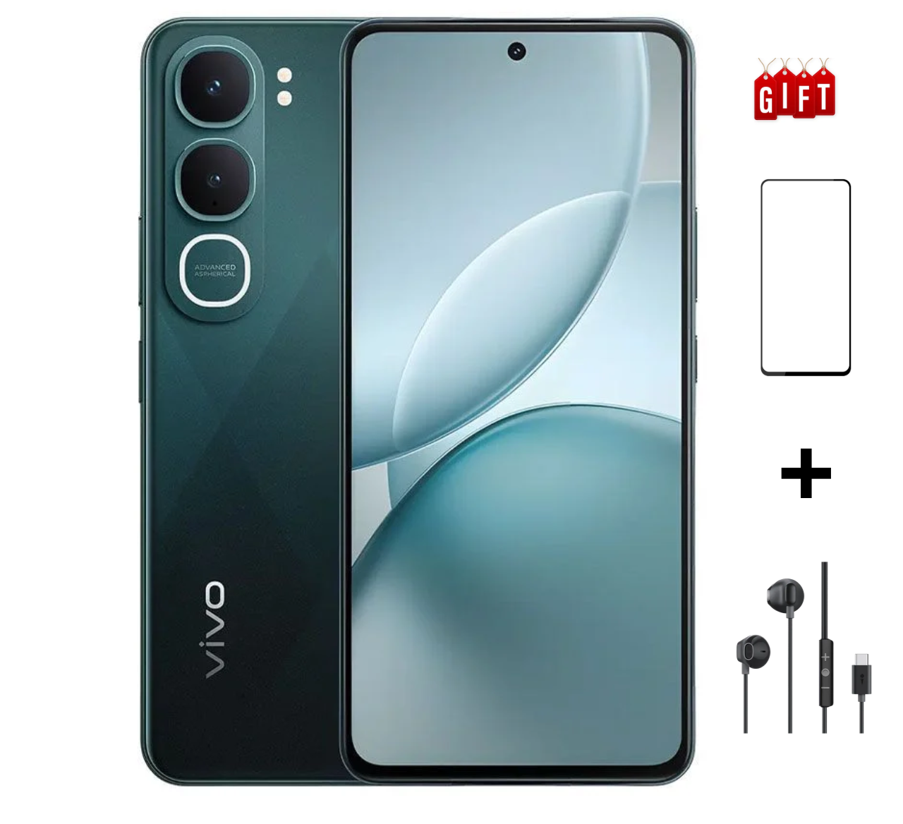 Vivo Y21d, 256GB 6GB RAM, Camera 50MP, Battery 6500mAh, Color Jade Green, Smartphone