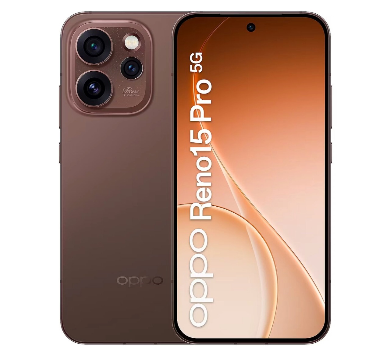 OPPO Reno 15 Pro 5G, 512GB 12GB RAM, Camera 200MP, Battery 6200mAh, Color Dusk Brown, Smartphone