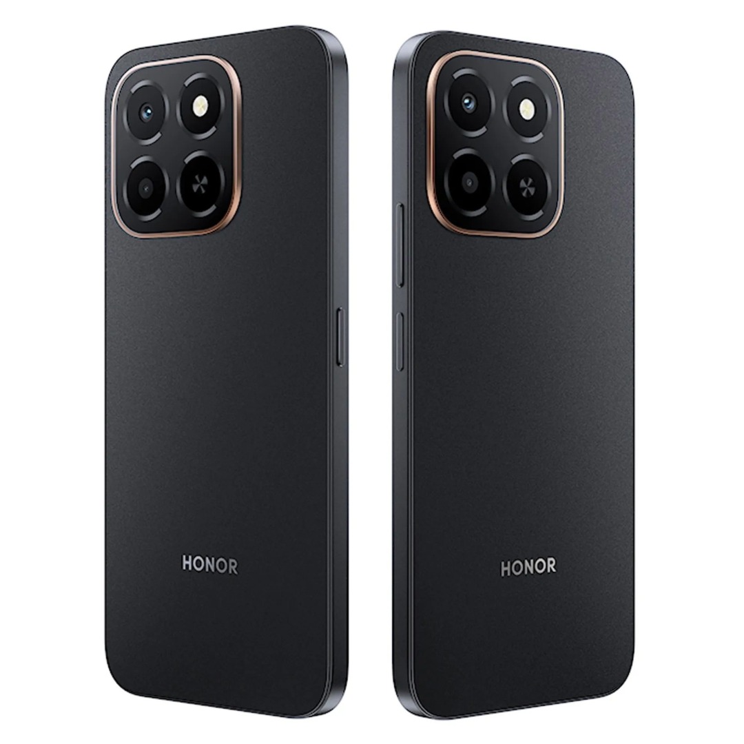 Honor X6c 4G, 256GB 6GB RAM, Dual SIM, Camera 50MP, Battery 5300 mAh, Color Midnight Black, Smartphone