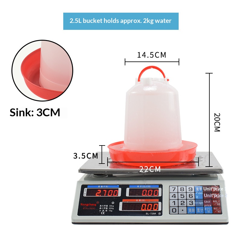 1.5L/2.5L Automatic Chicken Waterer Plastic Poultry Drinking Bucket Thickened Detachable Farm Poultry Water Feeder, Easy Clean Farm Livestock Water Supply Equipment