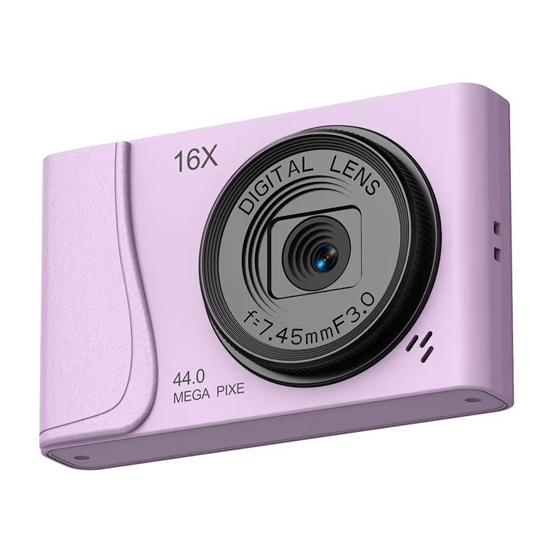 4K Digital Camera 24 Million Pixels Video Camcorder 16x Zoom Compact Cameras Auto Focus for Kids Adult Beginners Photograph
