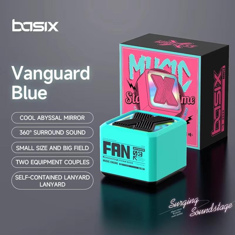 Mini Bluetooth Speaker Mini Portable Stereo Surround Wireless Speaker with Loud Stereo Sound Outdoor Sound for Child Gift