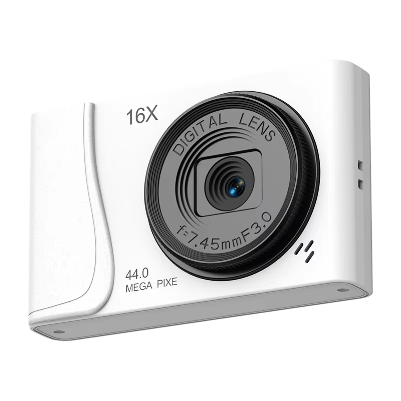 4K Digital Camera 24 Million Pixels Video Camcorder 16x Zoom Compact Cameras Auto Focus for Kids Adult Beginners Photograph