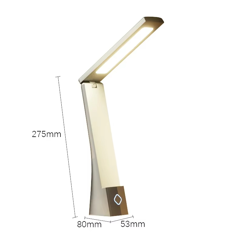 LED Desk Lamp Charging And Plugging Foldable Table Lights Eye Protection Learning Desk Lamp Bedroom Bedside Desk LightingFixture