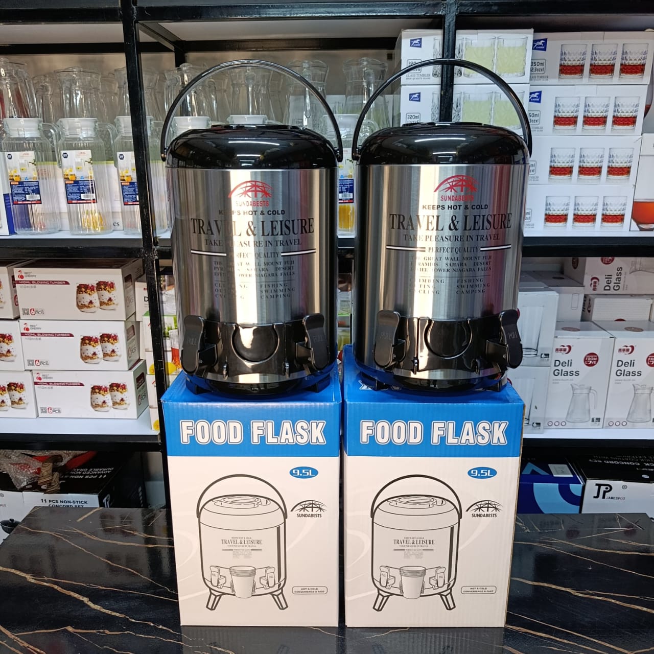♨️Concealed heating element🦋♨️Sundabest 9.5ltr tea urn double tap✨Boil up to  cups at once with  Litre water capacity making ideal for social events, conferences and large gatherings. Portable Thermo
