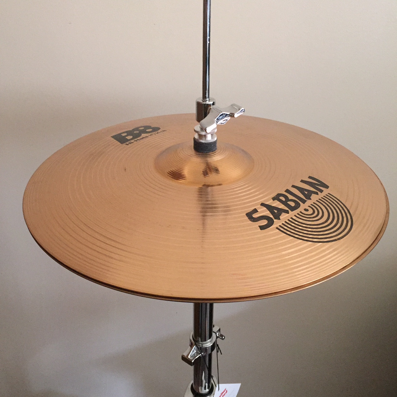 Sabian B8 14-Inch Hi Hat Cymbal Pair (Golden)