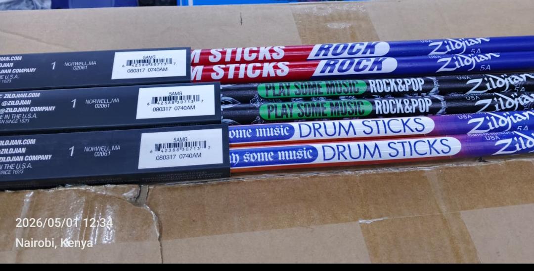 Zidjian Graphics Designer/ multcolored Series Drumsticks (1Pair)