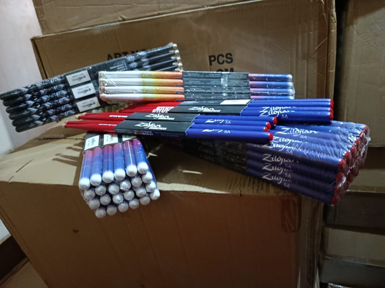 Zidjian Graphics Designer/ multcolored Series Drumsticks (1Pair)