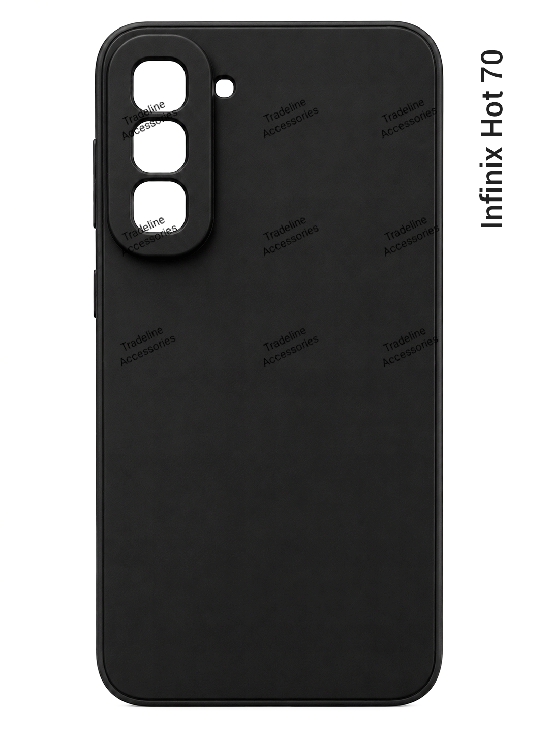Infinix Hot 70 ,Hot 60 5G/ Hot 60i 4G Black soft silicone phone case/cover