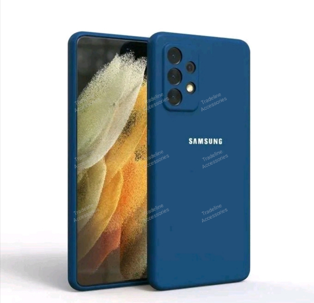Samsung Galaxy A,F,M(A01,A02,A03,A04,A05,A06,A07,A10,A11,A12,A13,14,A15,A16,A17,A20,30,31,A32,33,A34,A35,A36,A37,A50,A51,52,A53,A54,A55,56,A57,70,A71,A72,73,81 Blue Original Liquid Silicone Cover/Case