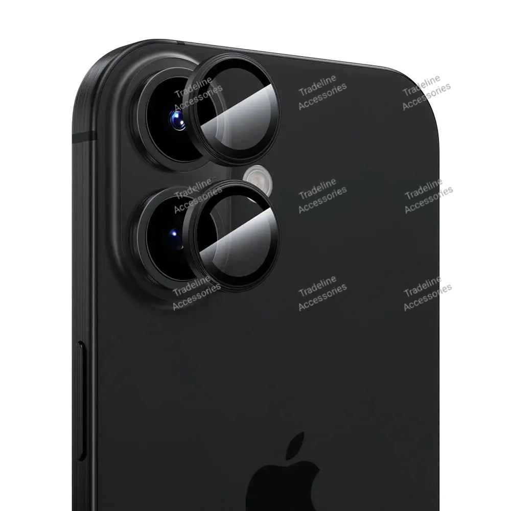 Iphone 11,12,13, 14,15,16,17 (Pro,Pro Max,Air,E) Metal Ring Camera Lens Protector available in Plain and shiny/diamond/glitters(Black,Silver,Gold ,orange and diaomond )