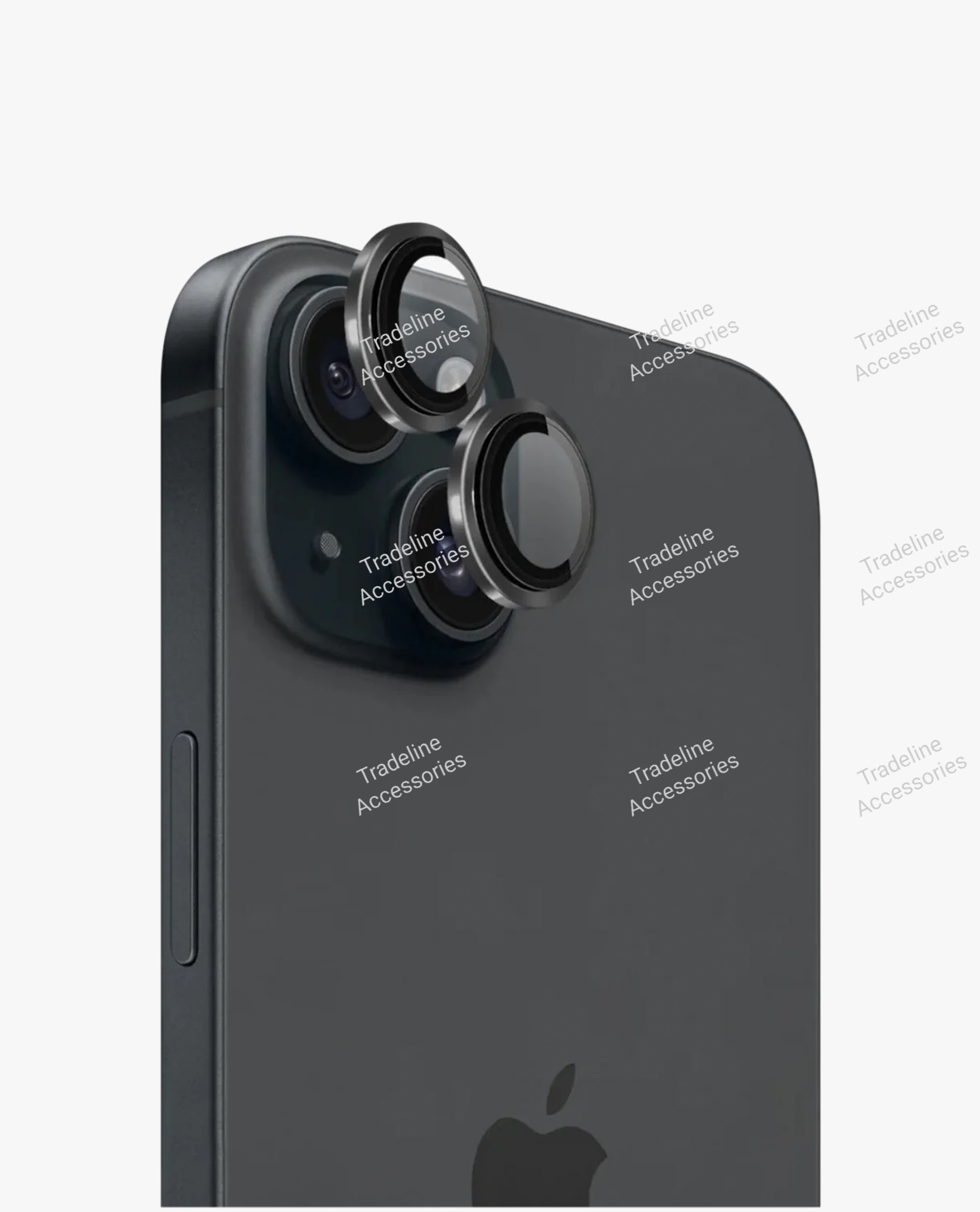 Iphone 11,12,13, 14,15,16,17 (Pro,Pro Max,Air,E) Metal Ring Camera Lens Protector available in Plain and shiny/diamond/glitters(Black,Silver,Gold ,orange and diaomond )