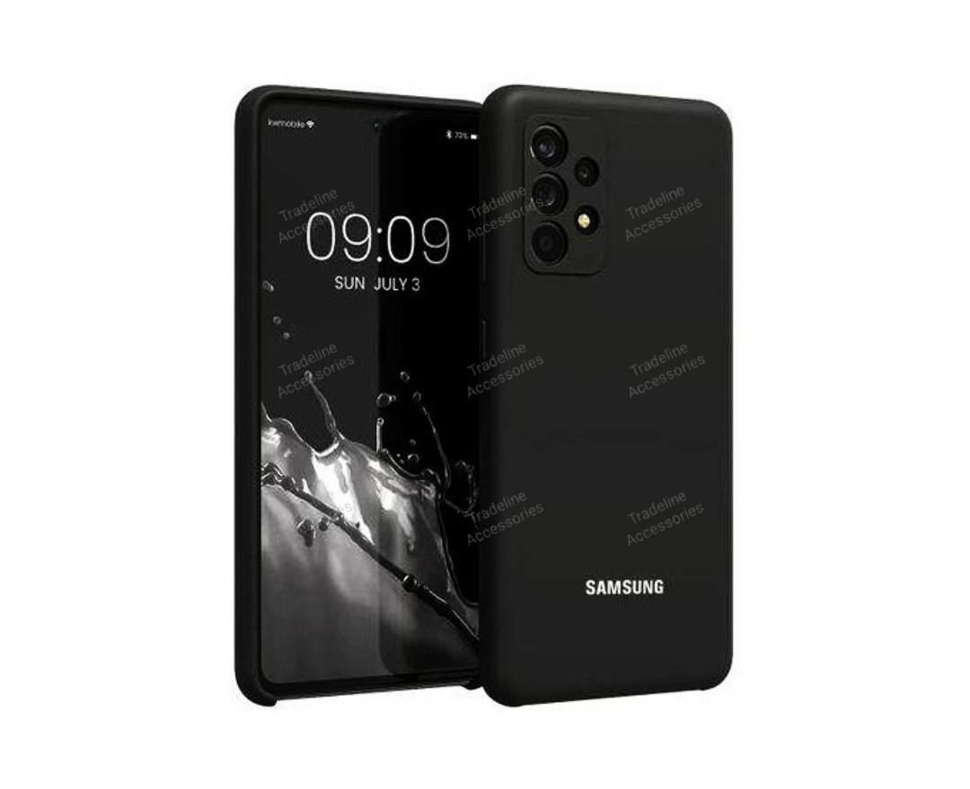 Samsung Galaxy A,F,M(A01,A02,A03,A04,A05,A06,A07,A10,11,A12,A13,14,A15,A16,A17,A20,30,31,A32,33,34,A35,A36,A37,A50,A51,A52,A53,A54,A55,56,A57,70,A71,A72,73,81 Black Original Liquid Silicone Cover/Case