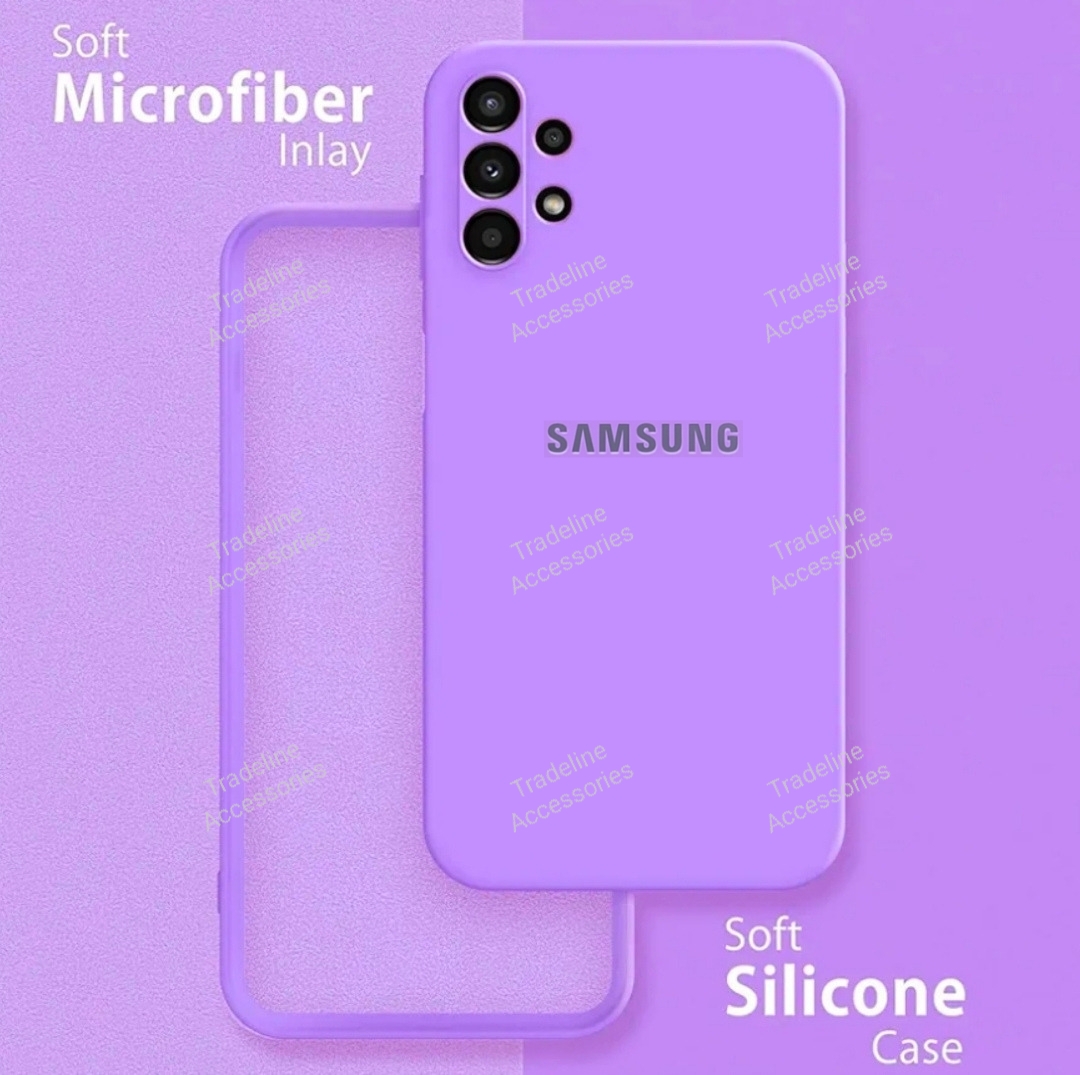 Samsung Galaxy A,F,M(A01,A02,A03,A04,A05,A06,A07,A10,A11,A12,A13,14,A15,A16,A17,A20,30,31,A32,33,A34,A35,A36,A37,A50,A51,A52,A53,A54,A55,56,A57,70,A71,A72,73,81 Light purple/lilac Silicone Cover/Case