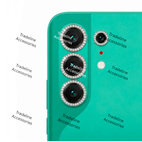 Tecno Camon 40/40 Pro ,Camon 50/50 Pro/50 Ultra Diamond/glitters/Shiny Metal Ring Camera lens Protector(Camon 40/Pro Comes with 3-Pieces while Camon 50/pro/ultra comes with 4-Pieces)