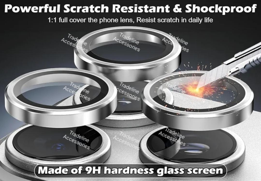 Tecno Spark 50,Spark 40 ,Spark Slim Metal ring  Camera lens protector available in black, silver and shiny diamond/Glitters