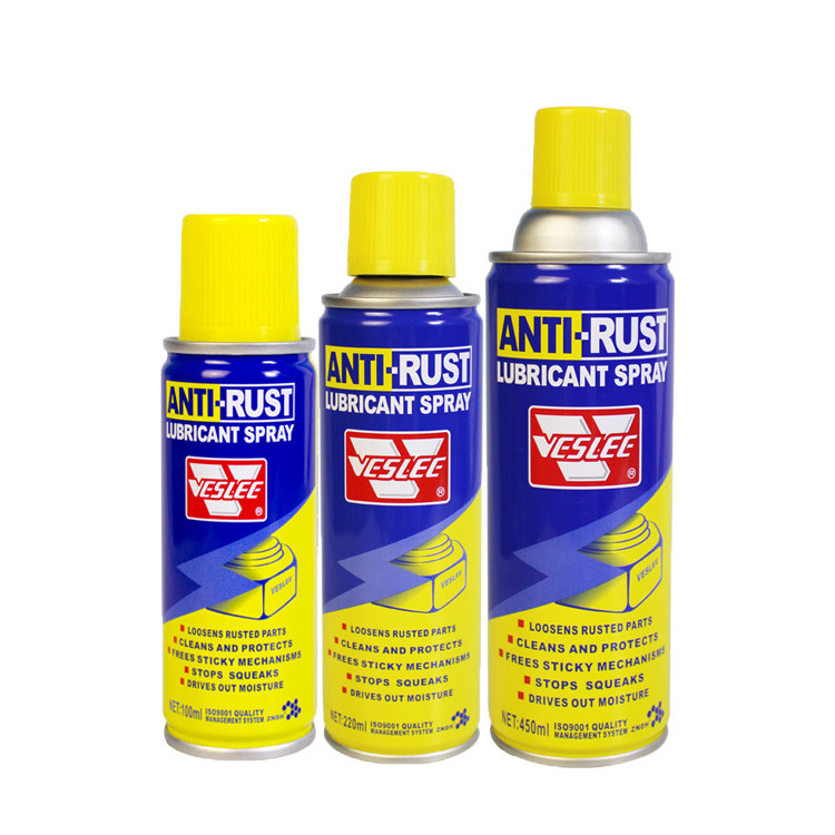 Veslee Anti-Rust Penetrating Lubricant Aerosol Spray for Rust Control and Lubrication