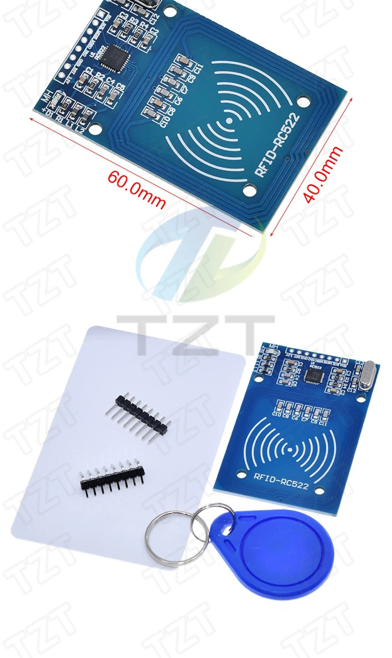 MFRC-522 RC-522 RC522 Antenna RFID IC Wireless Module For Arduino IC KEY SPI Writer Reader IC Card Proximity Module