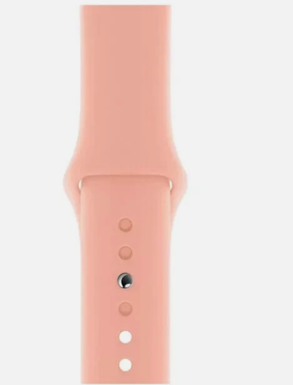 Premium 44mm Silicone Watch Strap for Smartwatch, Soft Flexible Replacement Wrist Band, Adjustable Sport Watch Band, Waterproof Silicone Strap, Wine Red