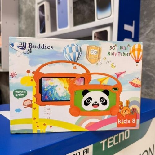 NEW ARRIVAL BUDDIES KIDS 8 STUDY TABLET 5G WIFI TABLETS 8GB RAM / 256GB ROM STORAGE With BOTH SIM CARD SLOT AND MEMORY CARD SLOT, ANDROID TAB FOR LEARNING AND FUN