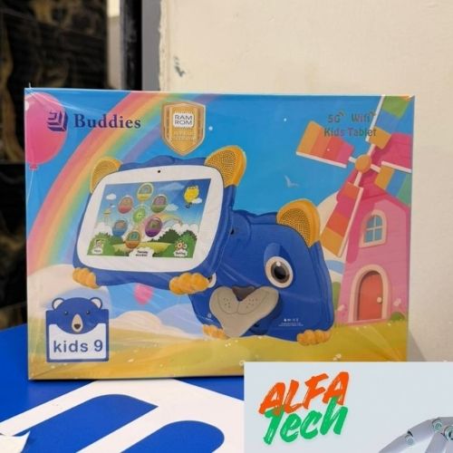 NEW ARRIVAL BUDDIES KIDS 9 STUDY TABLET 5G WIFI TABLETS 8GB RAM / 256GB ROM STORAGE With BOTH SIM CARD SLOT AND MEMORY CARD SLOT, ANDROID TAB FOR LEARNING AND FUN